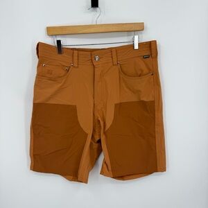 Howler Brothers Waterman's Work Shorts Men's 33 Terracotta Orange 9” inseam